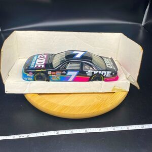 #7 Exide Batteries NASCAR 1:24 scale car without box in mint condition
